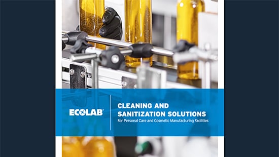 Brochure Cover of End-to-End Solutions for Personal Care and Cosmetic Manufacturing