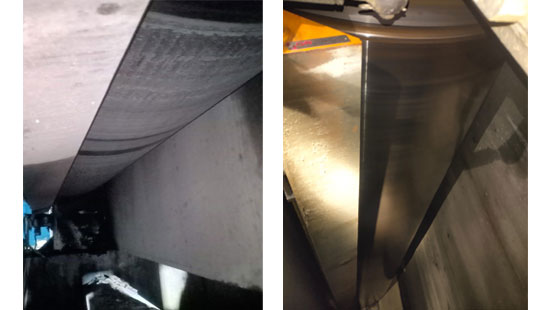 Paper Machine Dryer Before and After